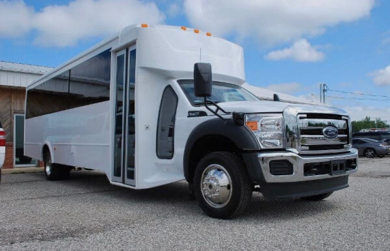 Skyway Transit vehicle serving Coram